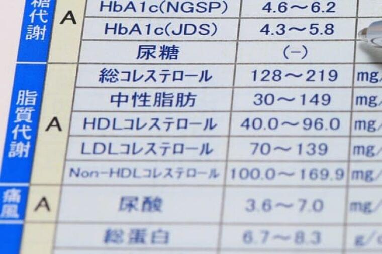 脂質異常症を放置しない　中年の4～5割は健診で異常値