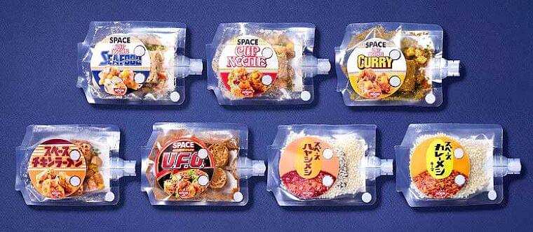 「スペースチキンラーメン」など宇宙日本食7品に拡充 野口氏とともにISSへ 日清食品 - 食品新聞社
