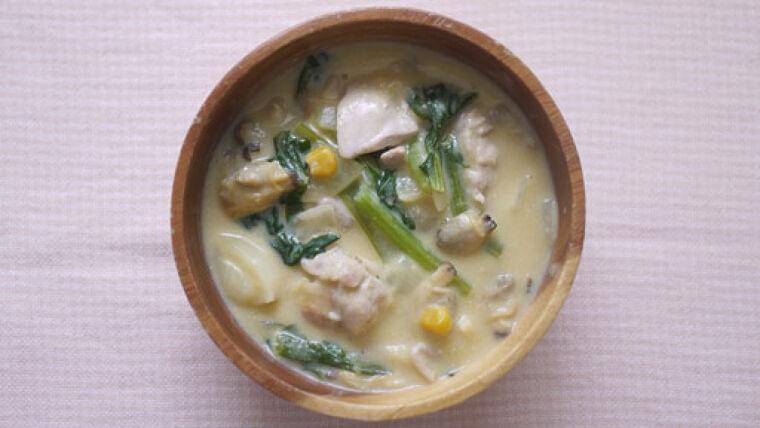 鶏肉とアサリのコーンクリーム煮…食べやすくしたメニュー : yomiDr./ヨミドクター（読売新聞）