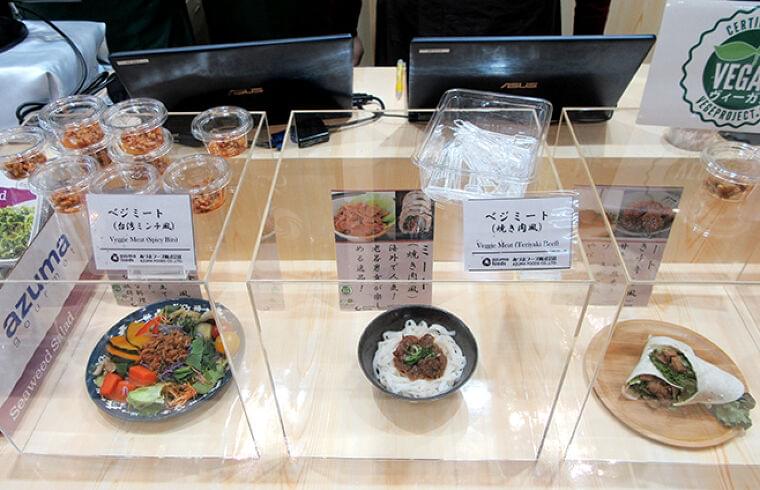 あずまフーズ 大豆臭の軽減に水産品の技術応用、ベジシーフードの開発も/フーデックスジャパン2021|食品産業新聞社ニュースWEB