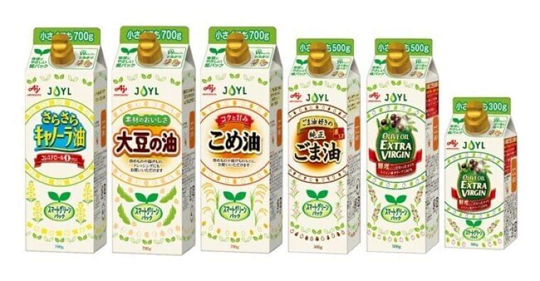 J-オイルミルズ 2030年プラスチック廃棄量“ゼロ”に目標を上方修正、環境配慮型商品「スマートグリーンパック」シリーズ拡充を重点施策に|食品産業新聞社ニュースWEB