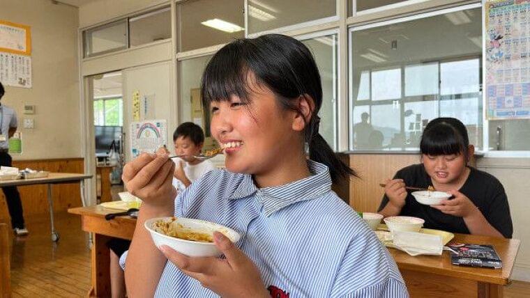 「ドロっとしていたけどおいしかった」 小学生が宇宙食を学ぶ特別授業 大分(OBS大分放送ニュース) - goo ニュース