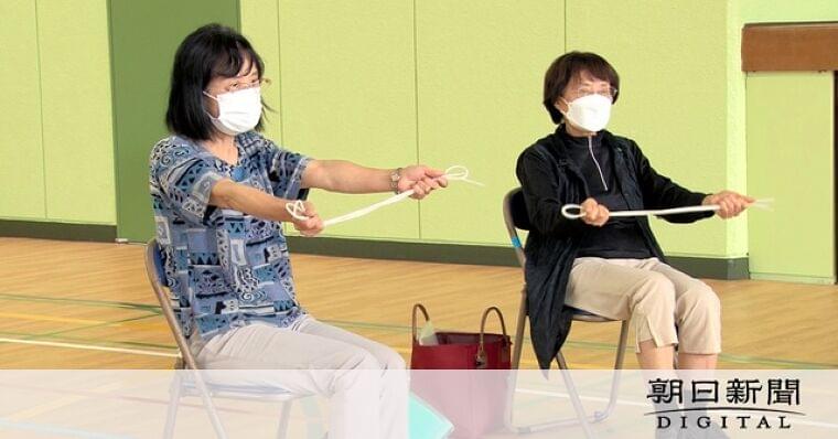 フレイル対策に「なわとび体操」 米原市・筑波大学:朝日新聞デジタル