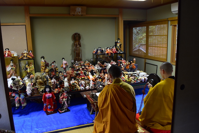 人形供養祭の様子