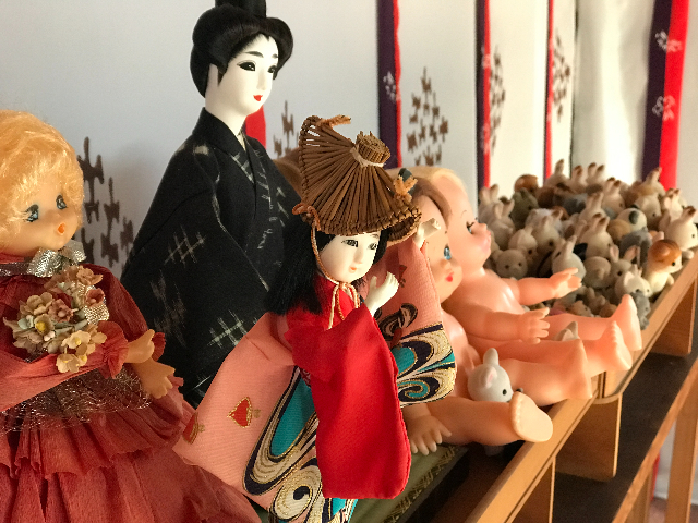 富士浅間神社での人形供養祭の写真