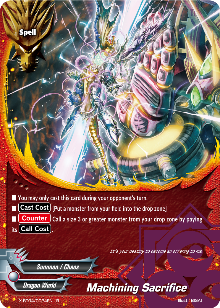 Future Card Buddyfight PR Card Obstruct