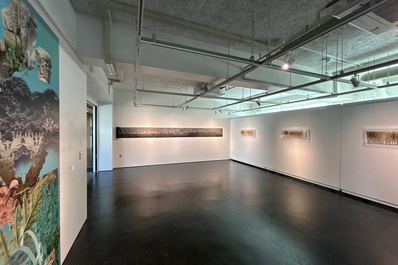 建築学科原井憲二教授の出展作品と展示風景です!