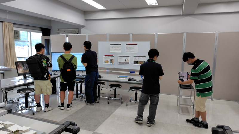 春のオープンキャンパス@建築学科の模様です