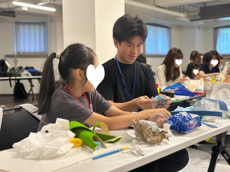 「未来の札幌のまちづくり_子ども建築ワークショップ」に建築学科学生がTAとして参加しました！