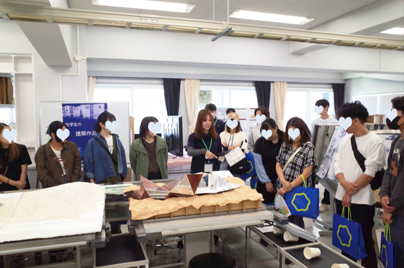 秋のオープンキャンパス＠建築学科