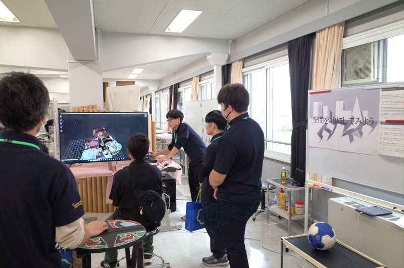 秋のオープンキャンパス＠建築学科