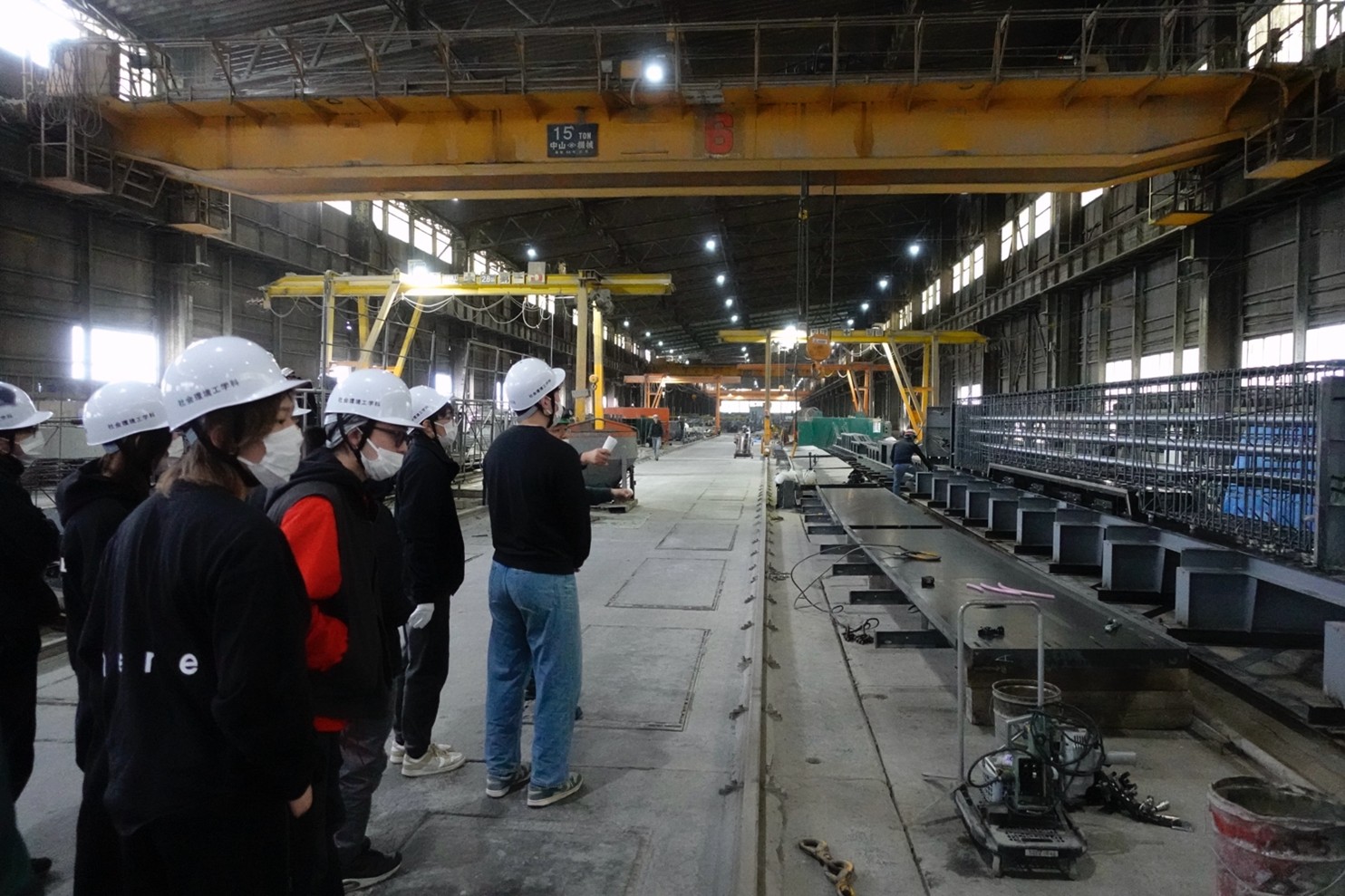 講義で現場見学を行いました