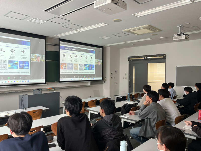 バイオデジタルツインの講演会を実施しました