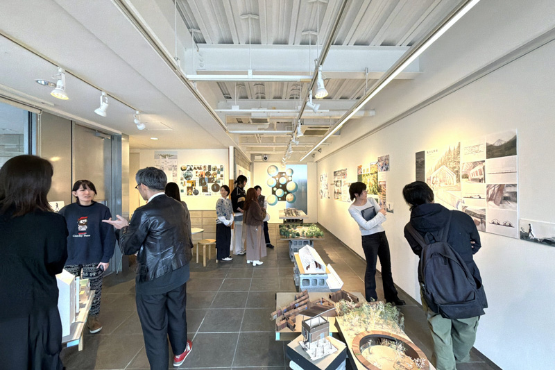 第16回米田浩志研究室卒業設計作品展が開催されました。