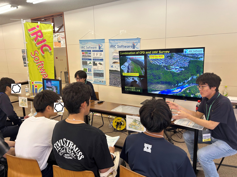 第2回オープンキャンパス社会環境工学科ブース
