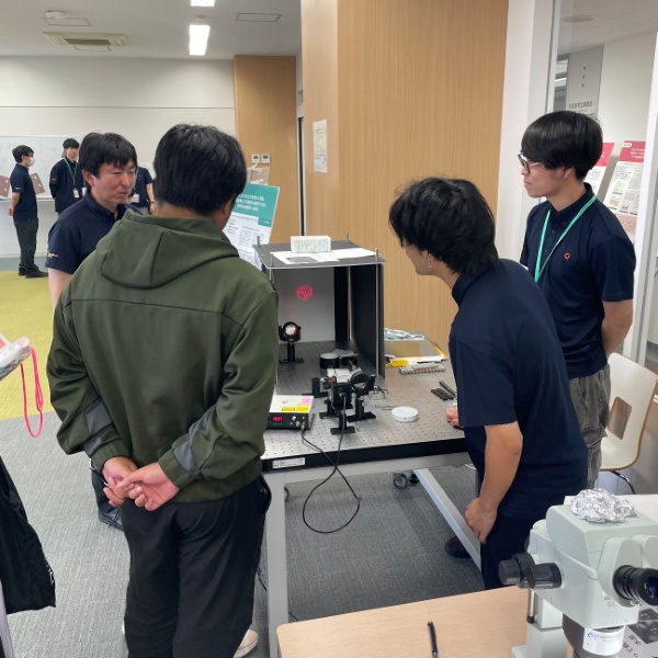 第3回オープンキャンパス電子情報工学科ブース