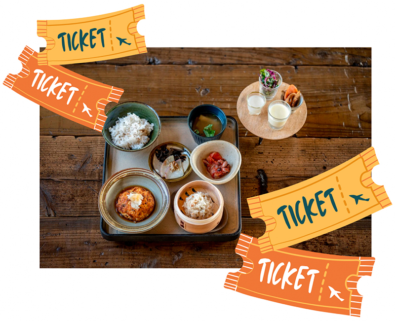 SOILIKKLEお食事券4枚(季節の便り付き)