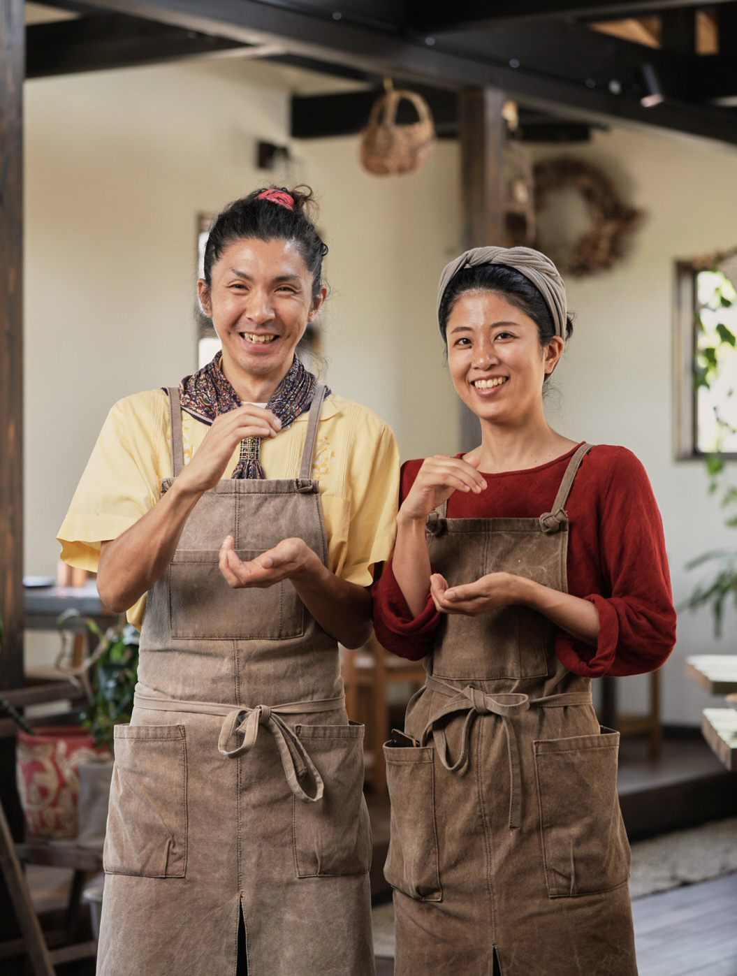 ソイリクルの櫻井啓太さん、明日香さん