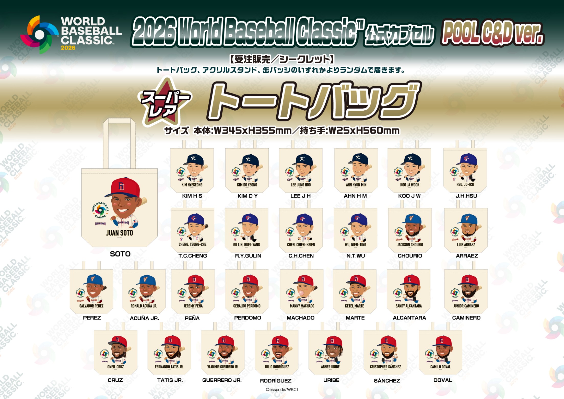 ケ*イ様 【関係者用】WORLD BASEBALL CLASSIC 2026 パ 2026 World Baseball Classic® Tokyo Pool Presented by dip』日本戦を
