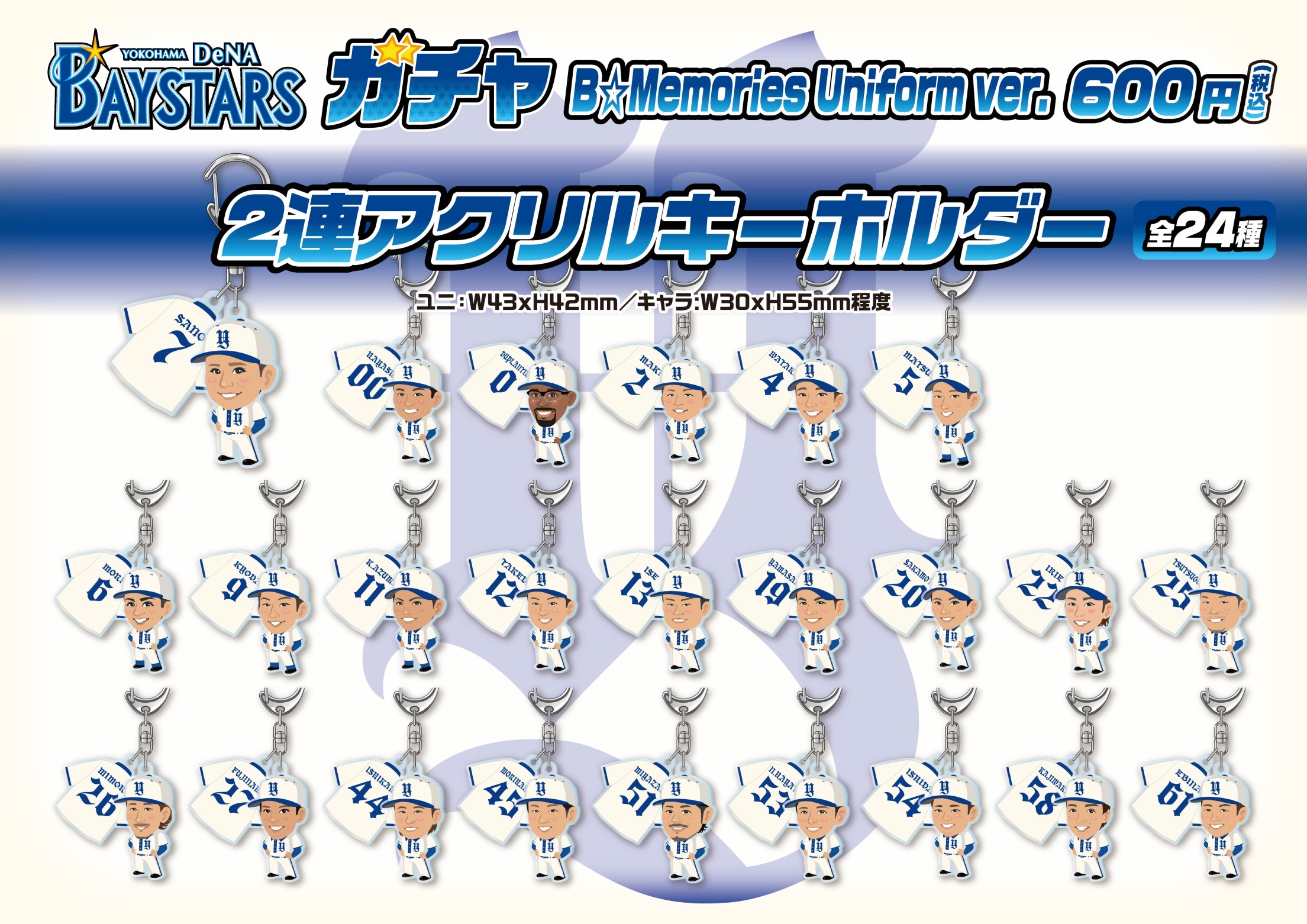 横浜ベイスターズ】B☆Memories Uniform ver. | モバガチャ