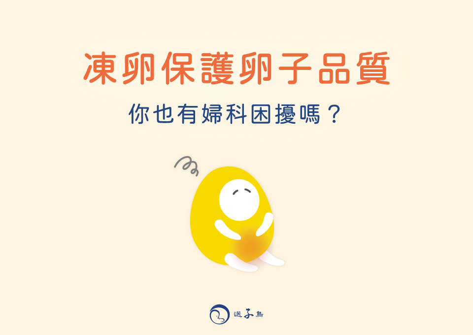 凍卵保護卵子品質 你也有婦科困擾嗎？