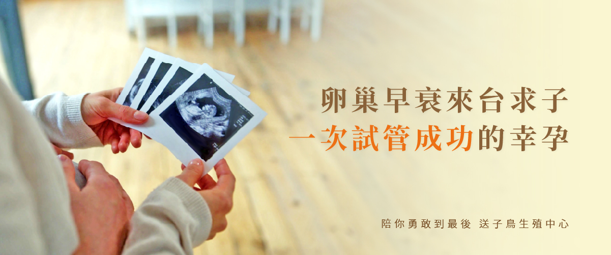 卵巢早衰來台求子 一次試管成功的幸孕