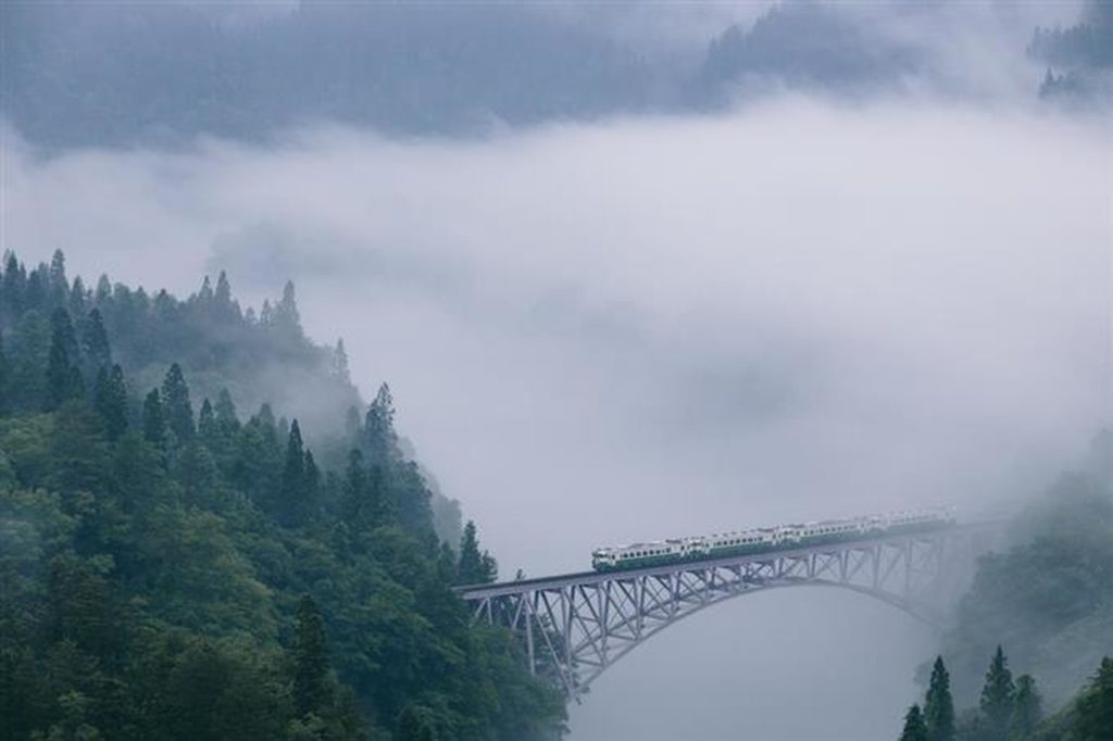 日本福島 只見線 東北鐵道 旅遊