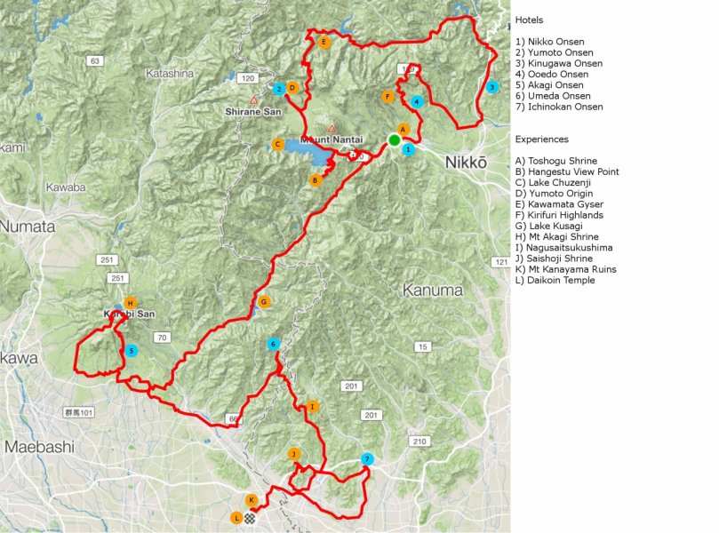 Bike North Alps Route