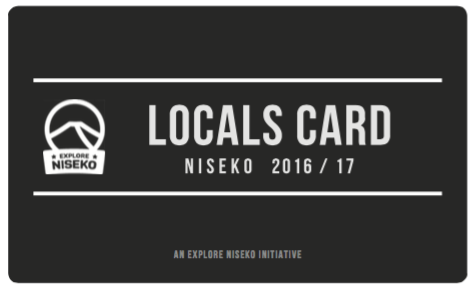 Explore Niseko Locals Card