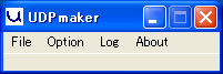 UDPmaker Dialog