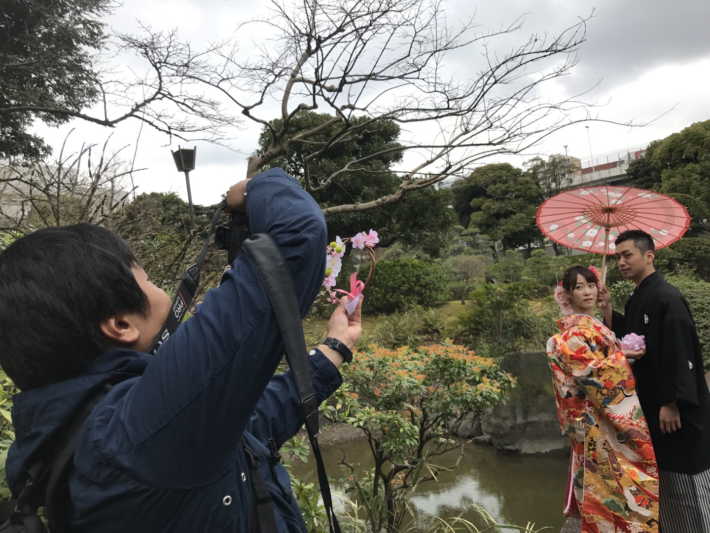 It's always a good idea to bring your own props to add to your photo shoot! — Photo by Natsumetic Photography