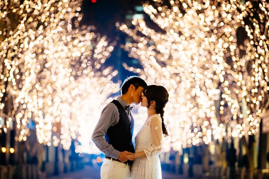 romantic couple photo — Photo by Ryuma Yorita Photography