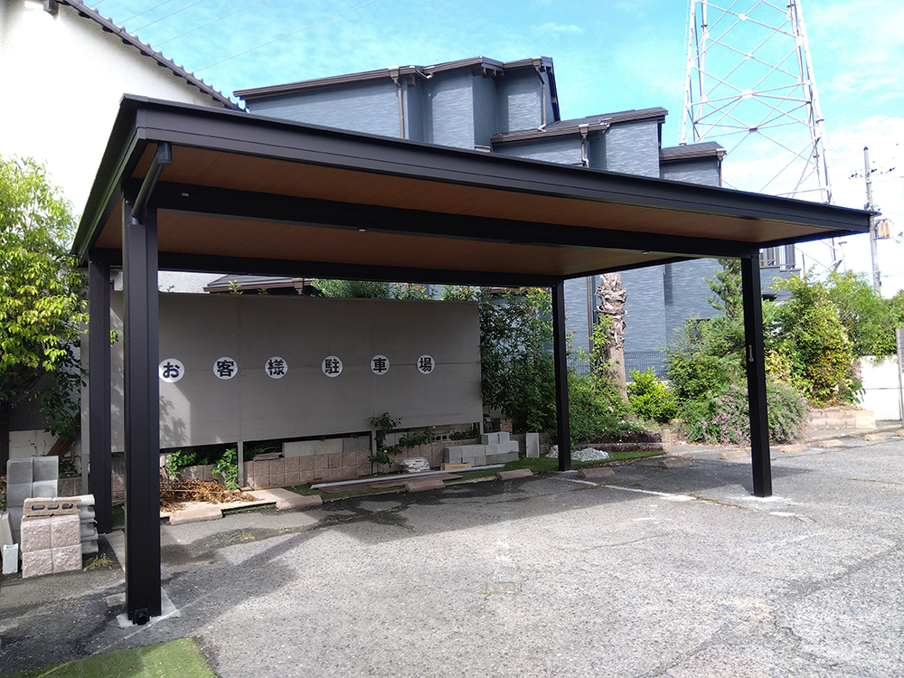 ファミリー庭園南大阪店　展示　YKKAPジーポートPro