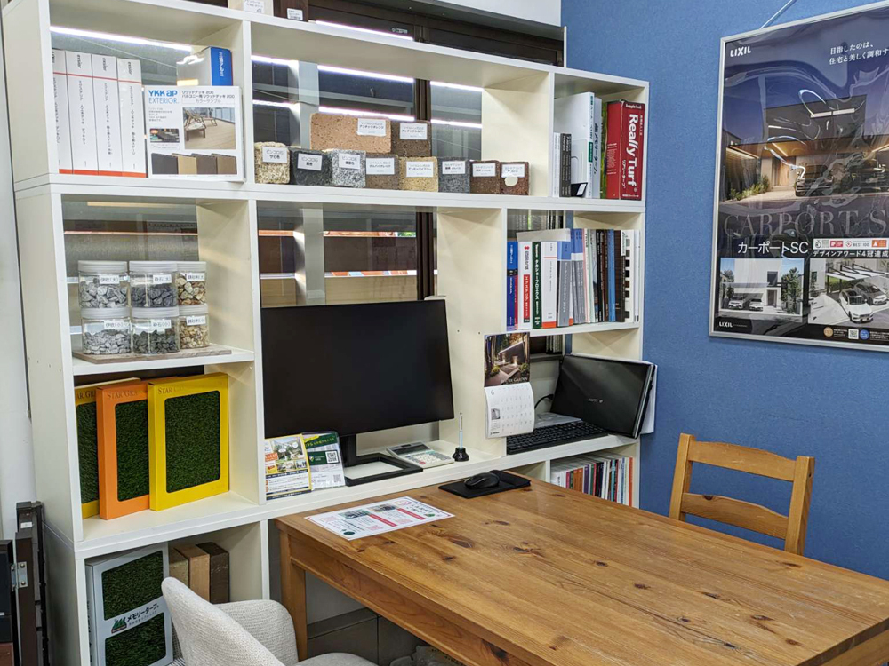 ファミリー庭園滋賀店　店内　打合せスペース02