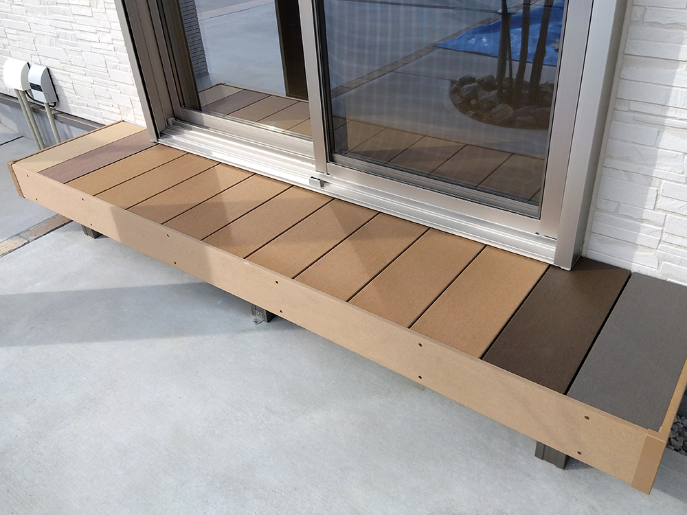 ファミリー庭園奈良店　展示　LIXIL樹ら楽ステージ