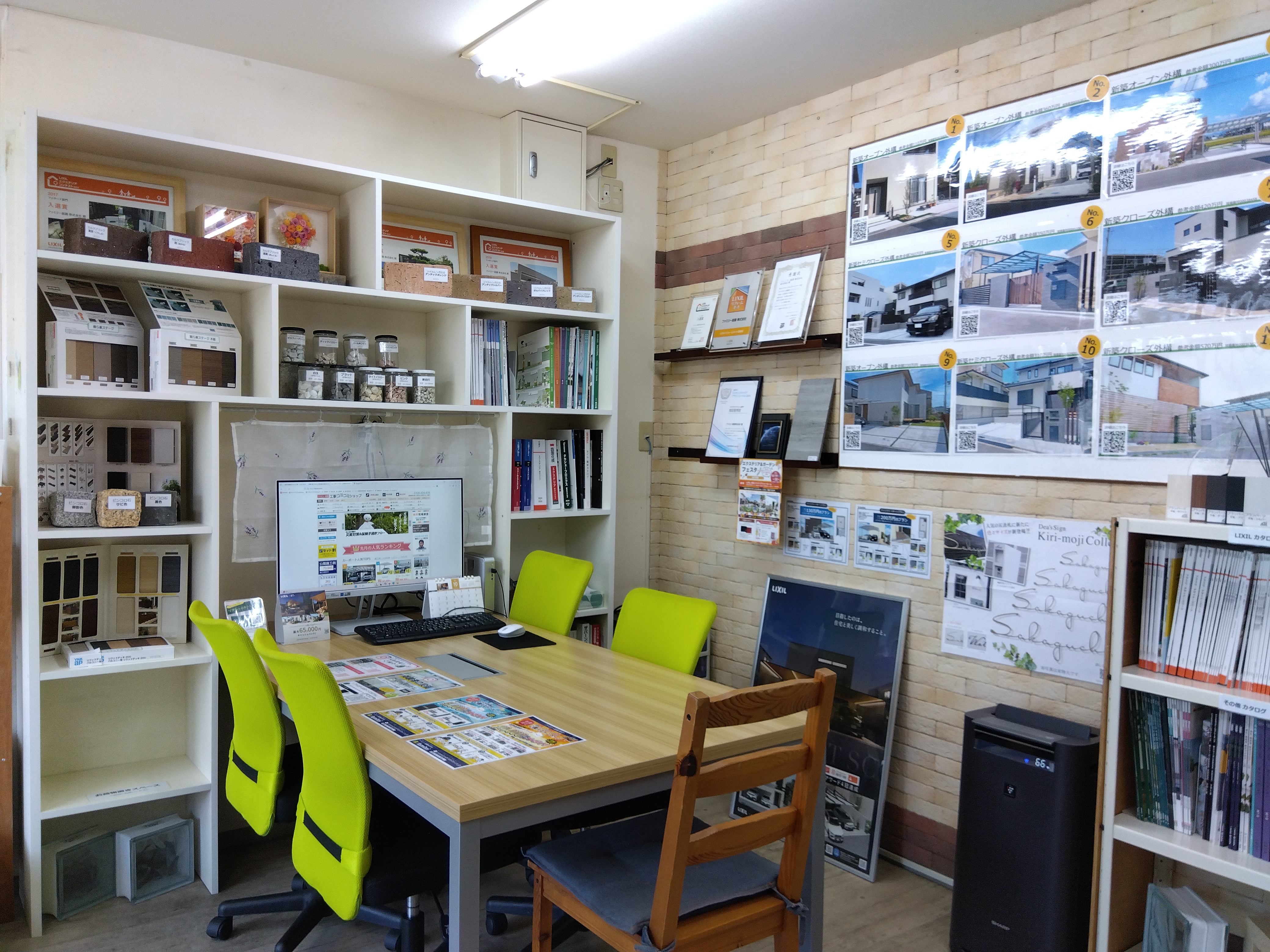 ファミリー庭園大阪店　店内　お打ち合わせスペース01