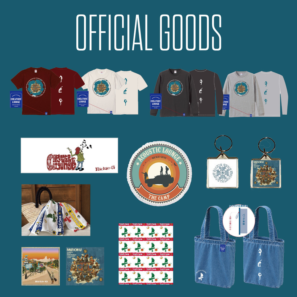 Rickie-G | 《RICKIE GENE OFFICIAL SHOP》OPENのお知らせ