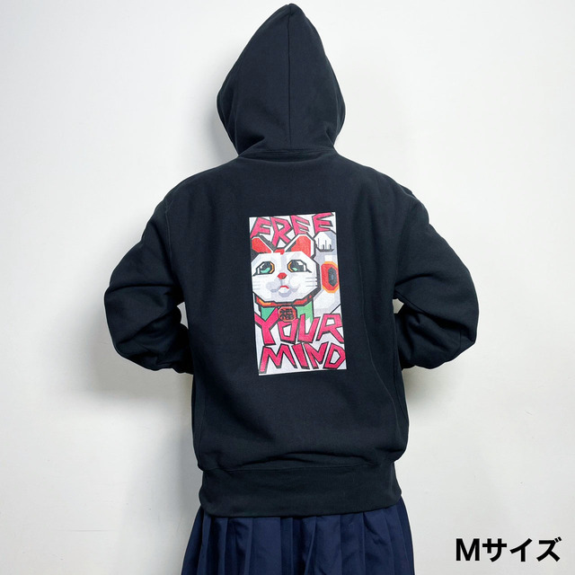 新しい学校のリーダーズ 浮世絵パーカー XL 浮世絵パーカー/BLACK【ASOBIMALL(アソビモール)】