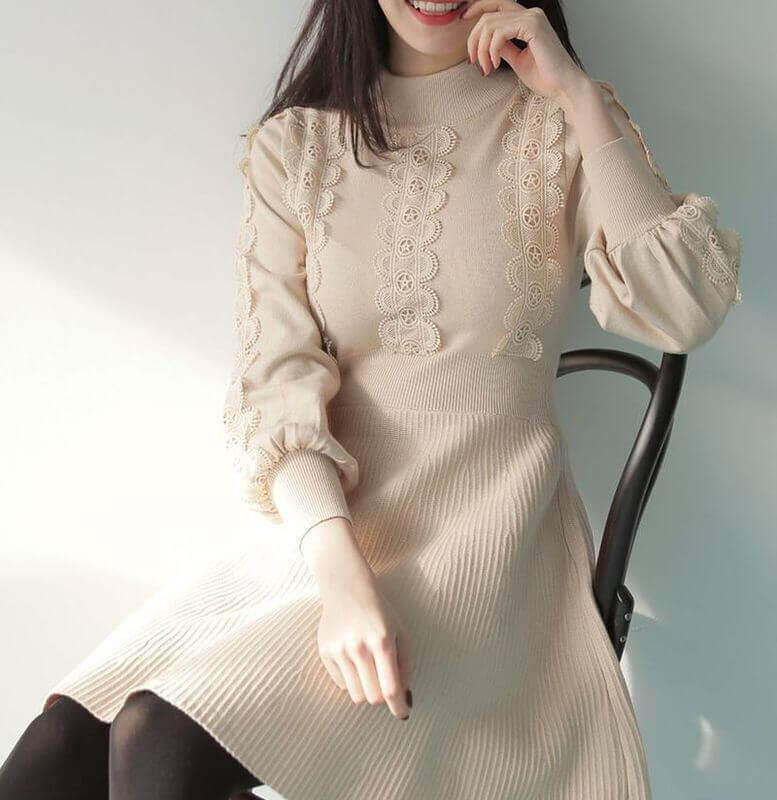 バレンタインデートの準備はできてる フレア大人ワンピ ちょいエロランジェリーで愛され女子