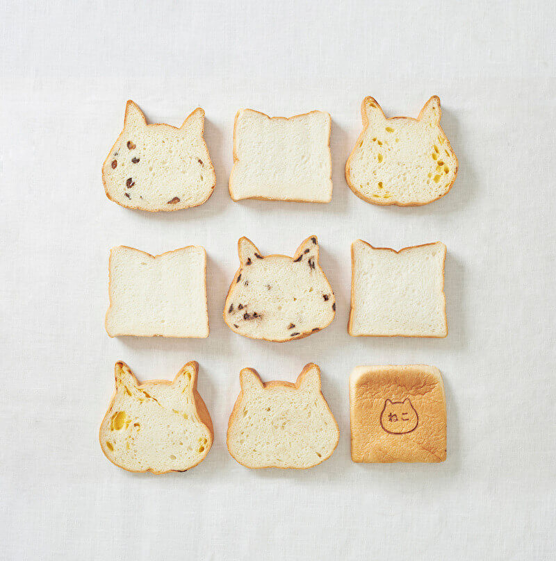 可愛いねこの形にキュンっ。話題の高級食パン専門店「ねこねこ食パン 