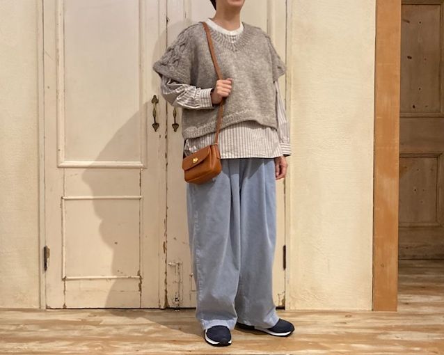 **秋の新作コーデ**