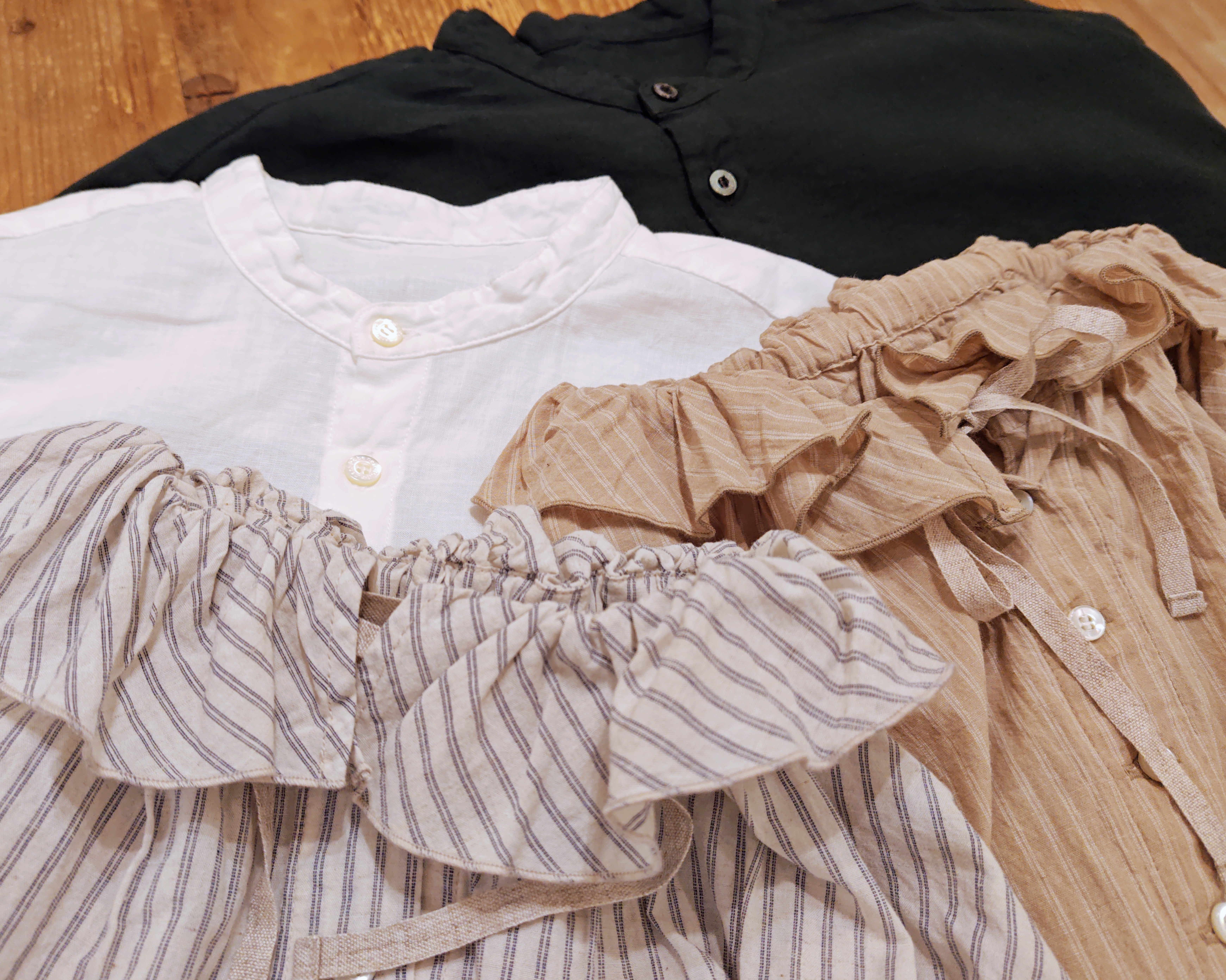 ** ブラウス、いろいろ **