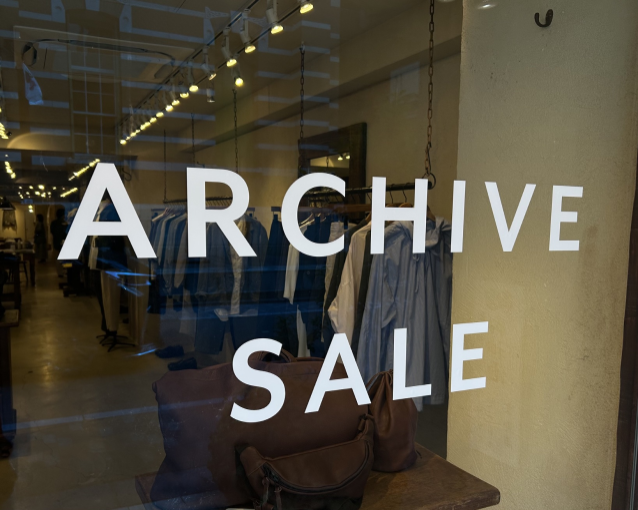 【番外編】ARCHIVE SALE開催のお知らせ