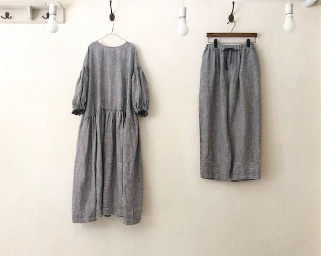 □【定価3.1万】ネストローブ nest Robe *ヘンプコットン近江晒クルタ