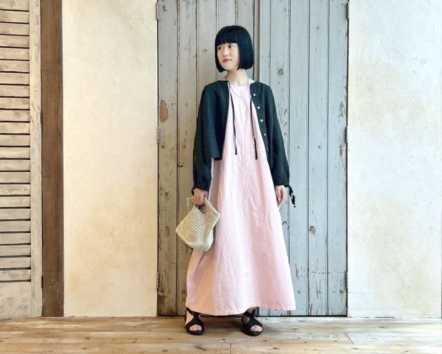 NEW バックV ネックノースリーブワンピース* | KITTE丸の内店 | nest 