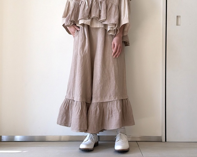 リネンフリルベスト & フレアパンツ ** | KITTE丸の内店 | nest Robe 