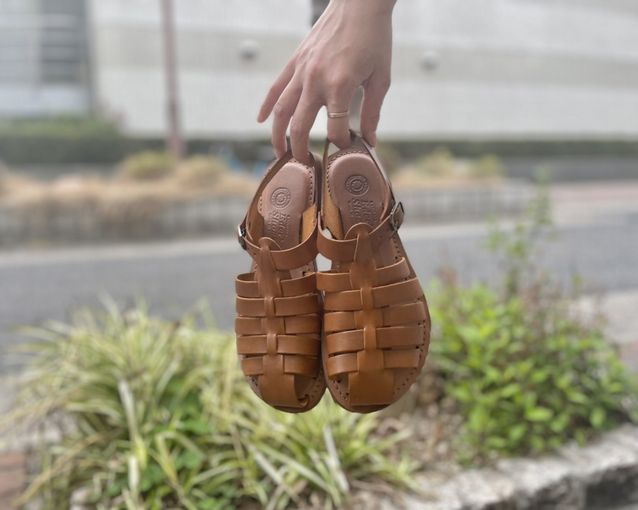 グルカサンダルで軽やかに＊* | 神戸店 | nest Robe Shop Blog | nest 