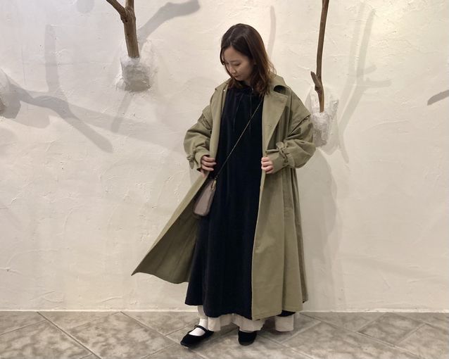 存在感のある別珍ワンピース＊＊ | 神戸店 | nest Robe Shop Blog  