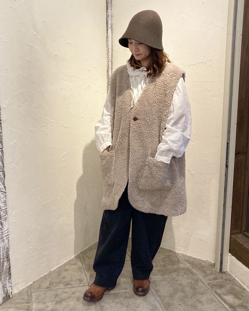 もこもこアイテムで秋到来＊＊ | 神戸店 | nest Robe Shop Blog | nest 