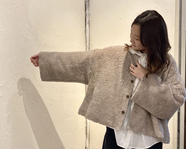 もこもこアイテムで秋到来＊＊ | 神戸店 | nest Robe Shop Blog | nest  